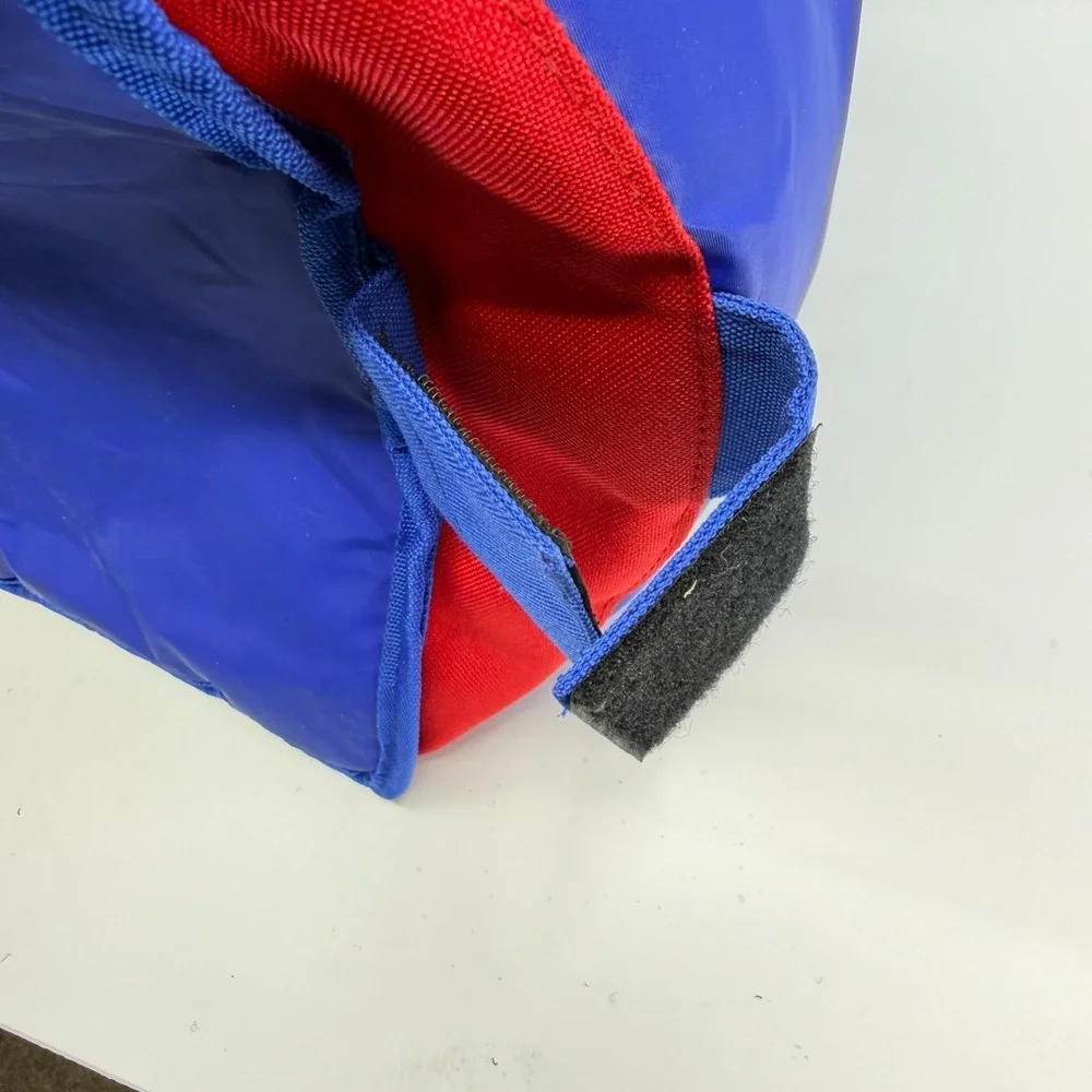 Retro‎ 90's Vintage Fisher Price Bag Insulated Color Block Cooler Tote